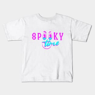 Spooky time smile Kids T-Shirt